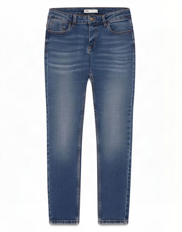 Jeans skinny da donna Zara EU 38 Small W28 L27 Cotone blu