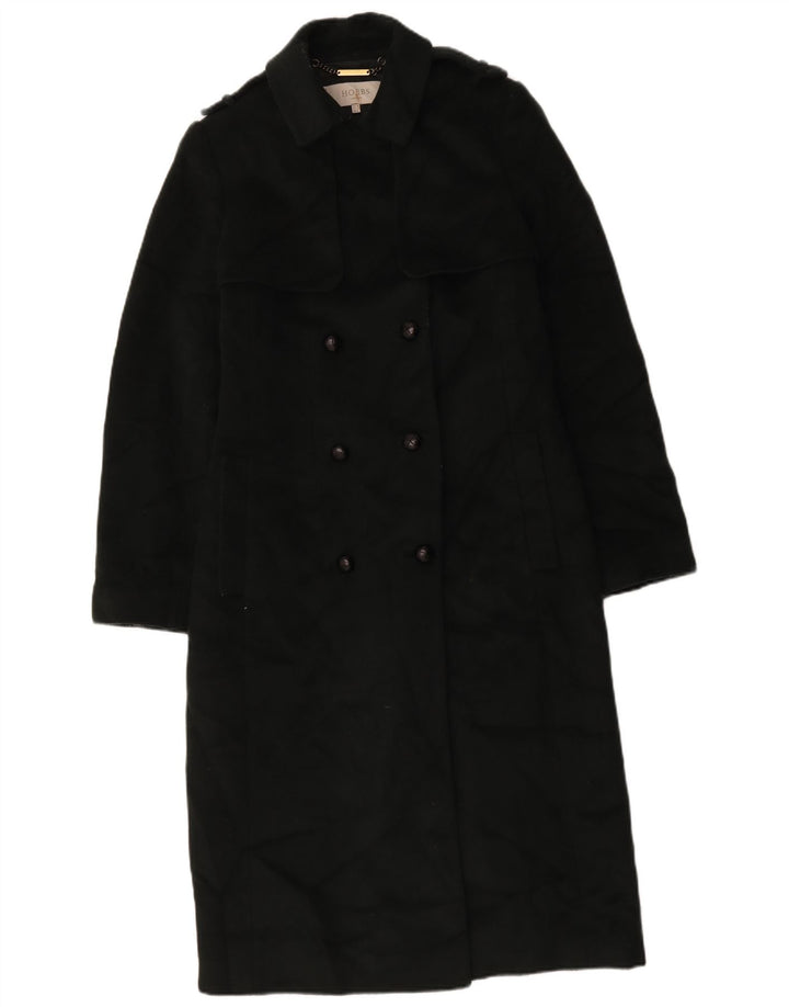 Cappotto doppiopetto militare da donna Hobbs UK 12 Lana verde medio