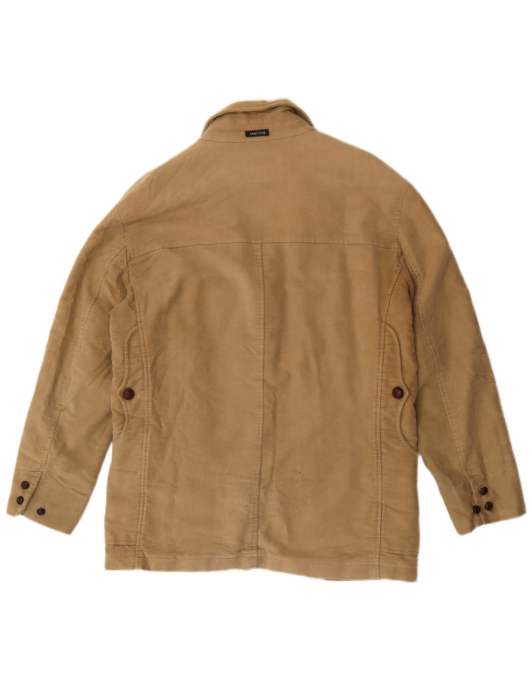 Giacca blazer a 3 bottoni da uomo Saks Club IT 48 Beige medio