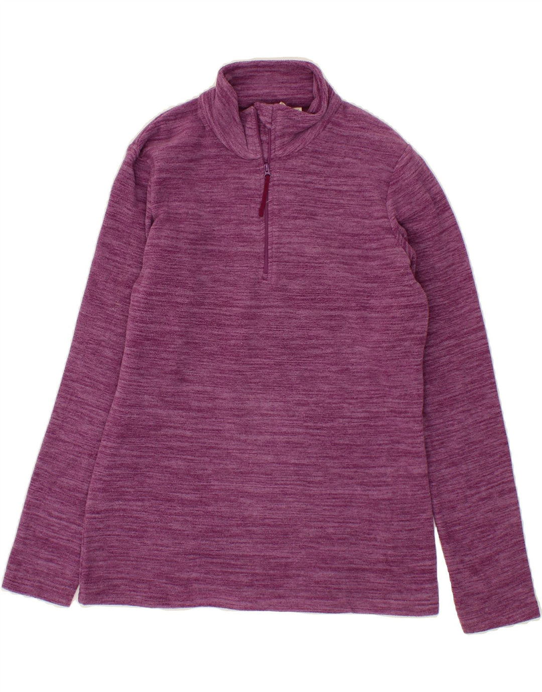 MOUNTAIN WAREHOUSE Womens Fleece Jumper UK 12 Medium Purple Flecked Vintage Mountain Warehouse and Second-Hand Mountain Warehouse from Messina Hembry 