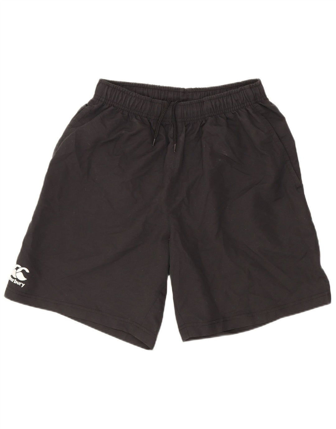 Pantaloncini sportivi da uomo Canterbury piccoli in poliestere nero
