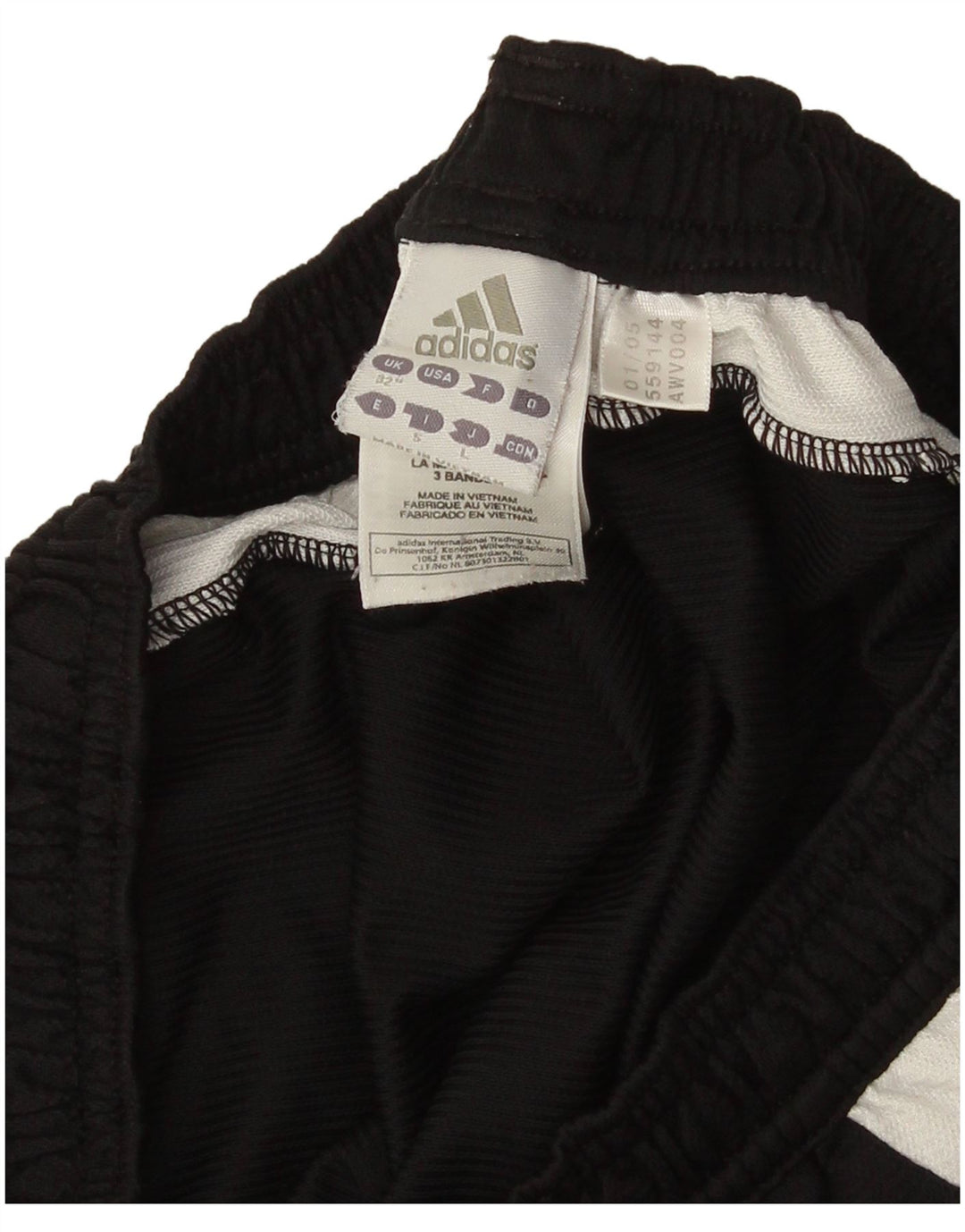 Pantaloncini sportivi Adidas Climalite da uomo, poliestere color block medio nero