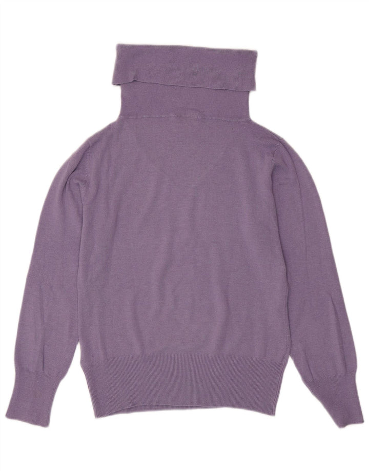 ELLESSE Maglione da donna con collo alto IT 46 Large Purple Modal