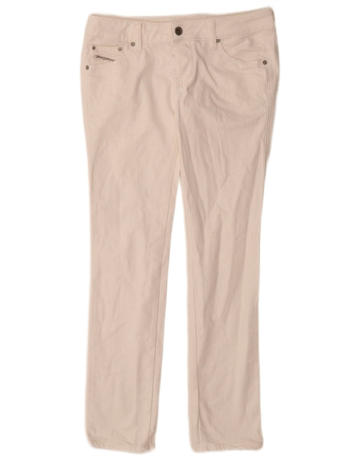 Jeans Cuddy Slim da donna Diesel W28 L29 cotone bianco