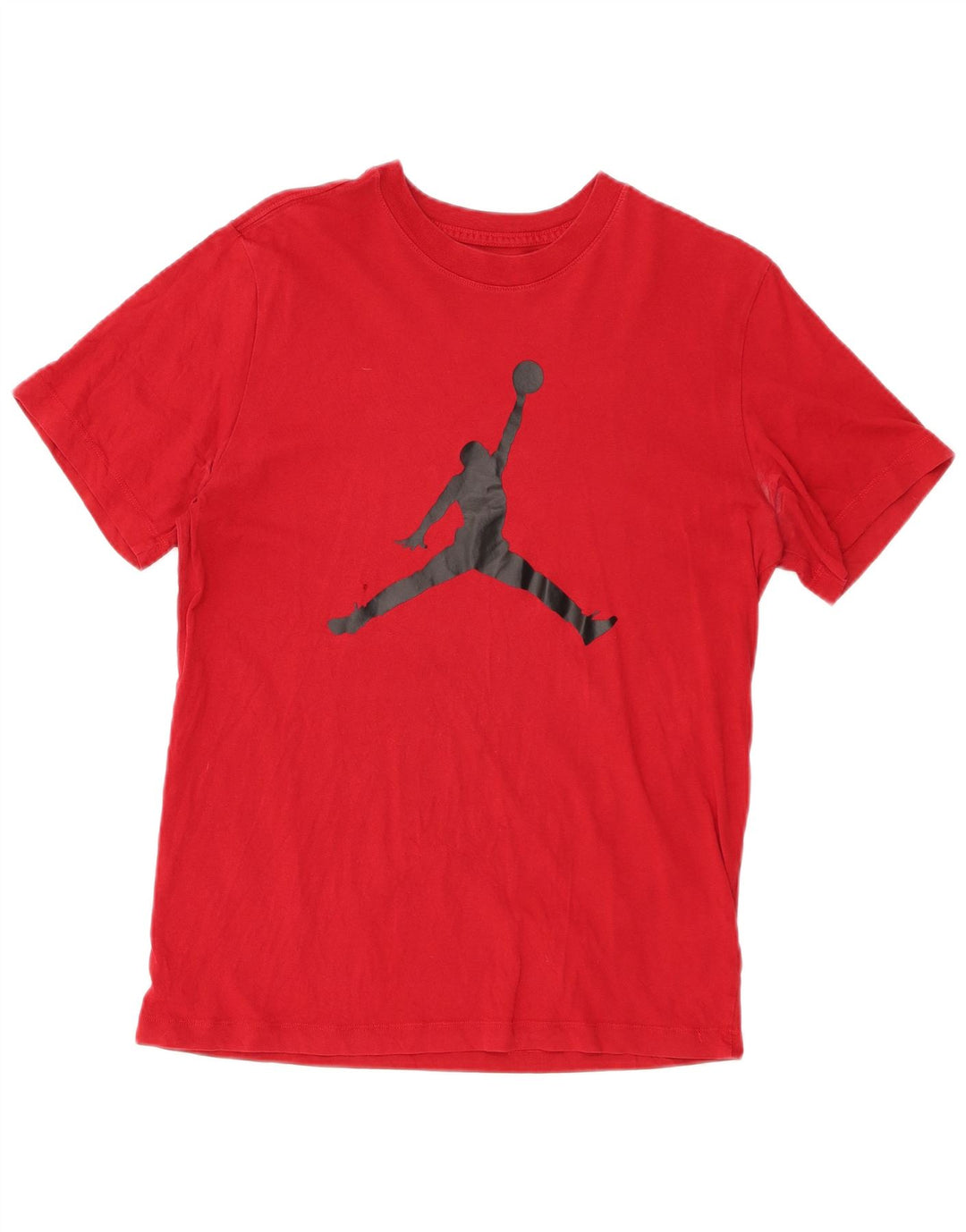 T-shirt grafica da uomo JORDAN Top rosso medio in cotone