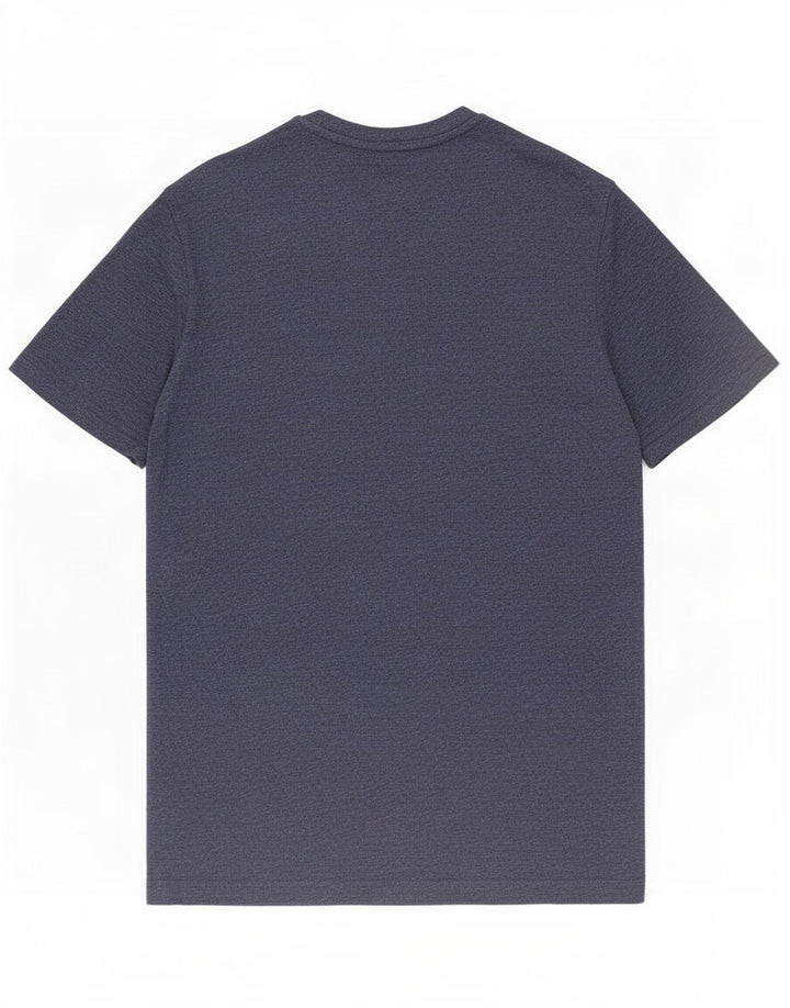 T-shirt regolare da uomo Champion Top Small in cotone blu navy