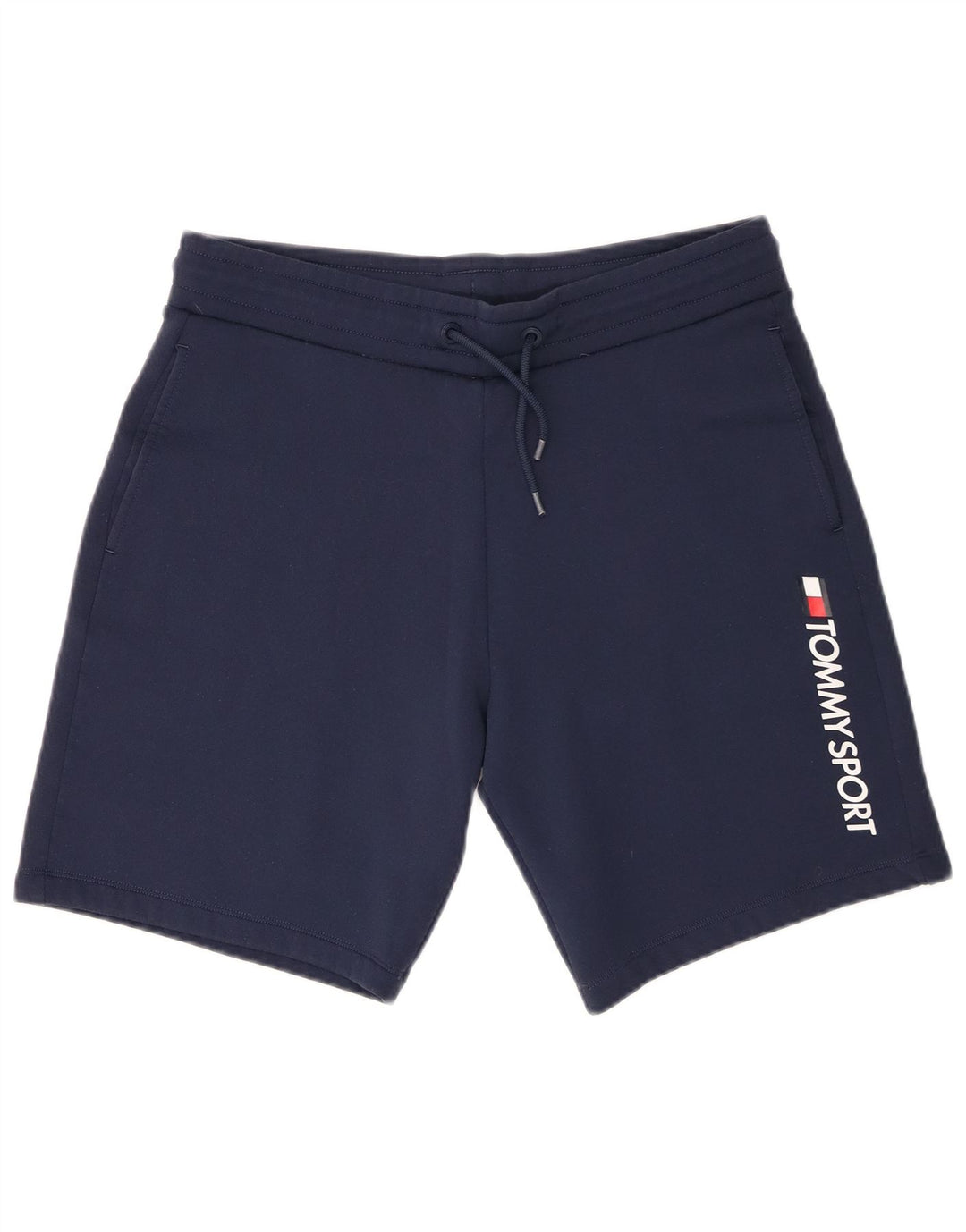 Pantaloncini sportivi grafici da uomo Tommy Hilfiger medio blu navy