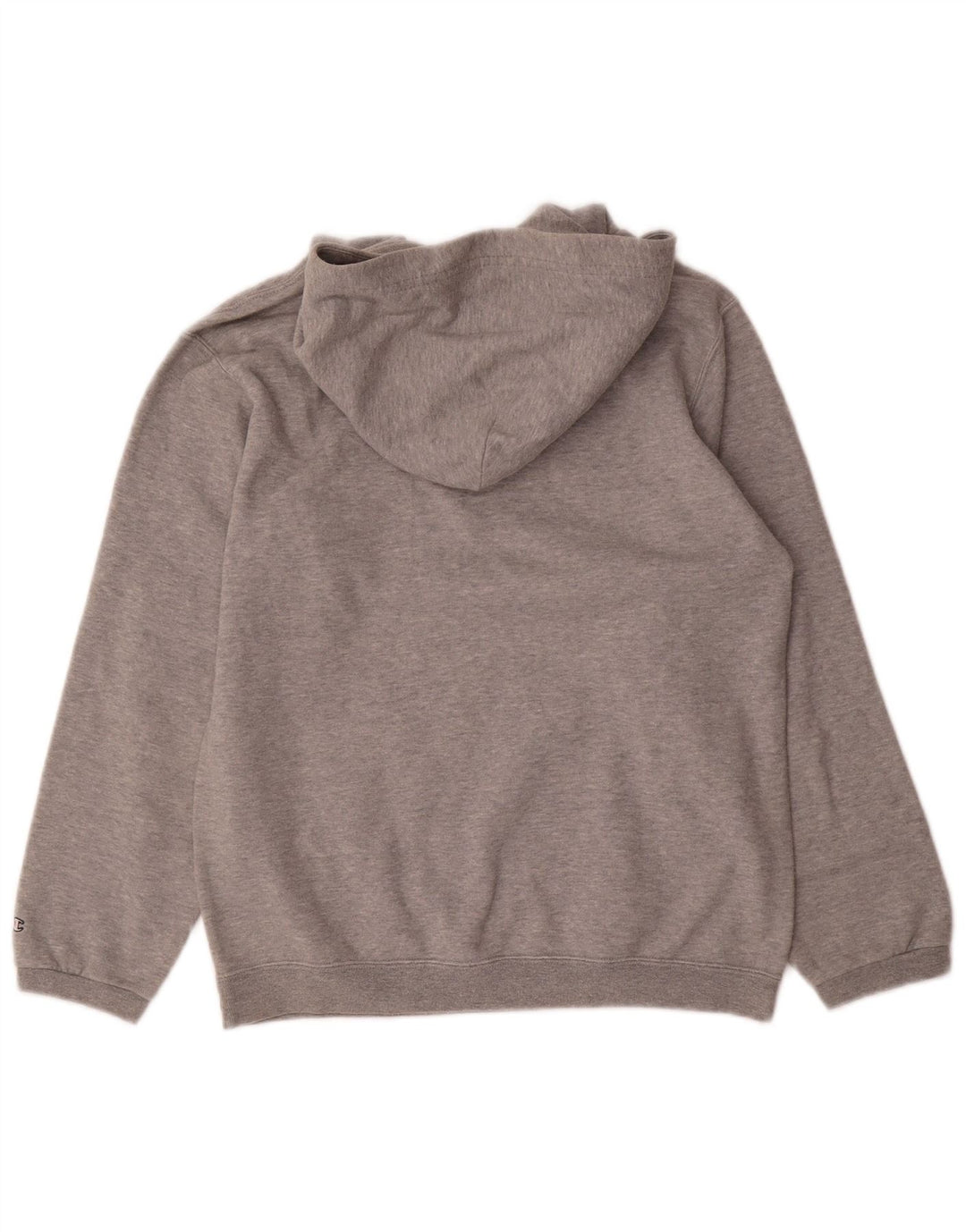 Maglione con cappuccio grafico per ragazzi CHAMPION 11-12 anni in cotone grigio