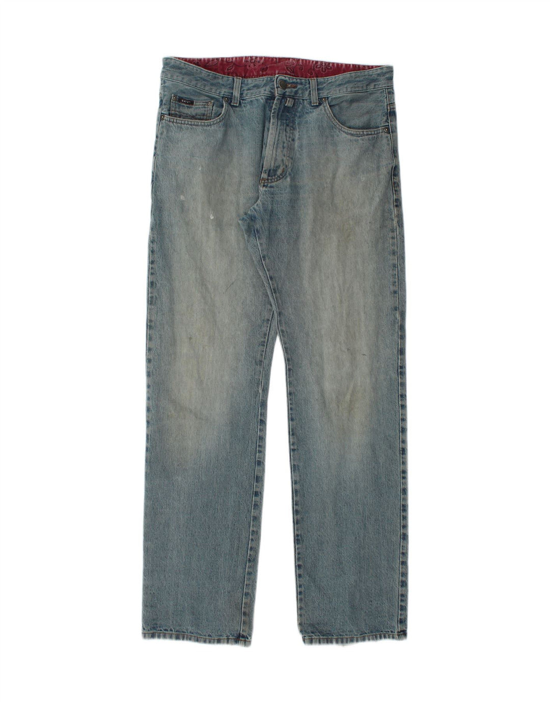 Jeans dritti da uomo Gant W34 L34 cotone blu