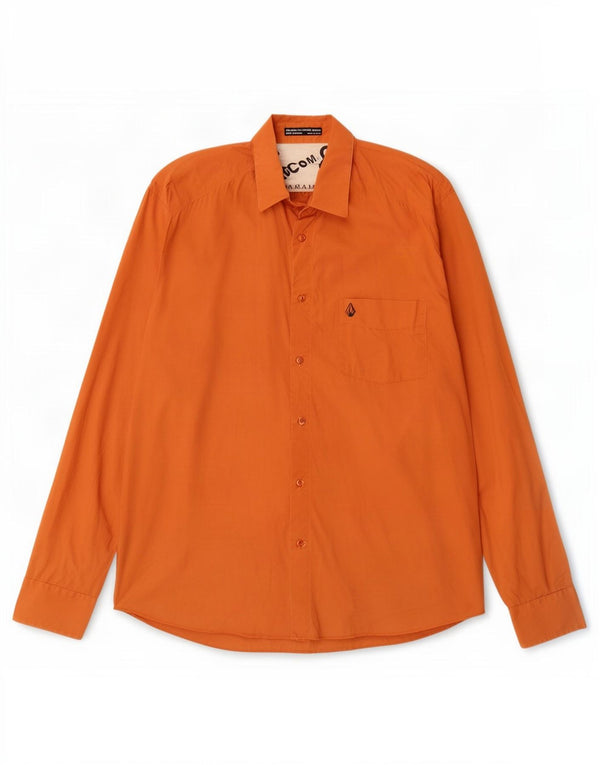 Camicia da uomo Volcom arancione medio