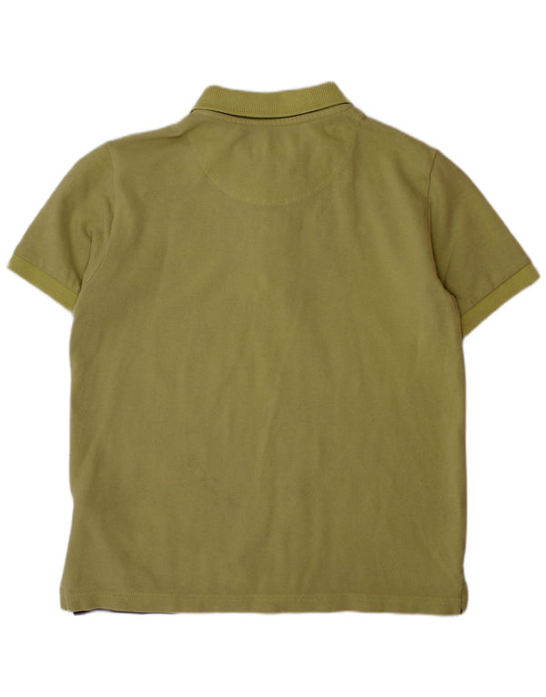 PENGUIN Polo da bambino 8-9 anni in cotone color block verde