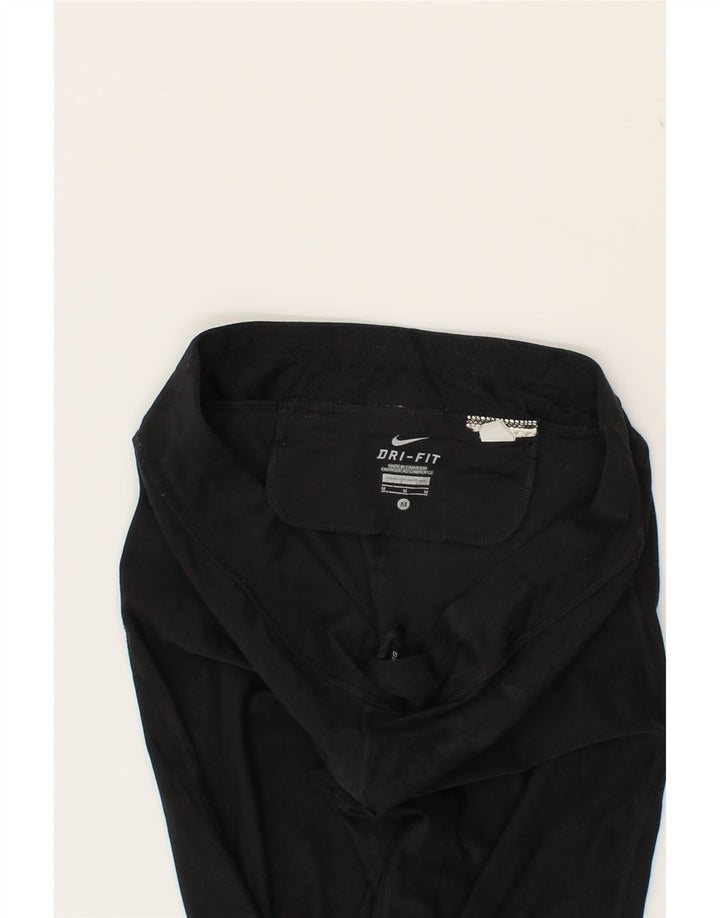 NIKE Womens Bermuda Sport Shorts Medium W30  Black Vintage Nike and Second-Hand Nike from Messina Hembry 