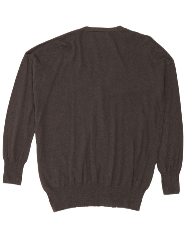 Maglia Cardigan Uomo Trussardi XL Viscosa Grigia