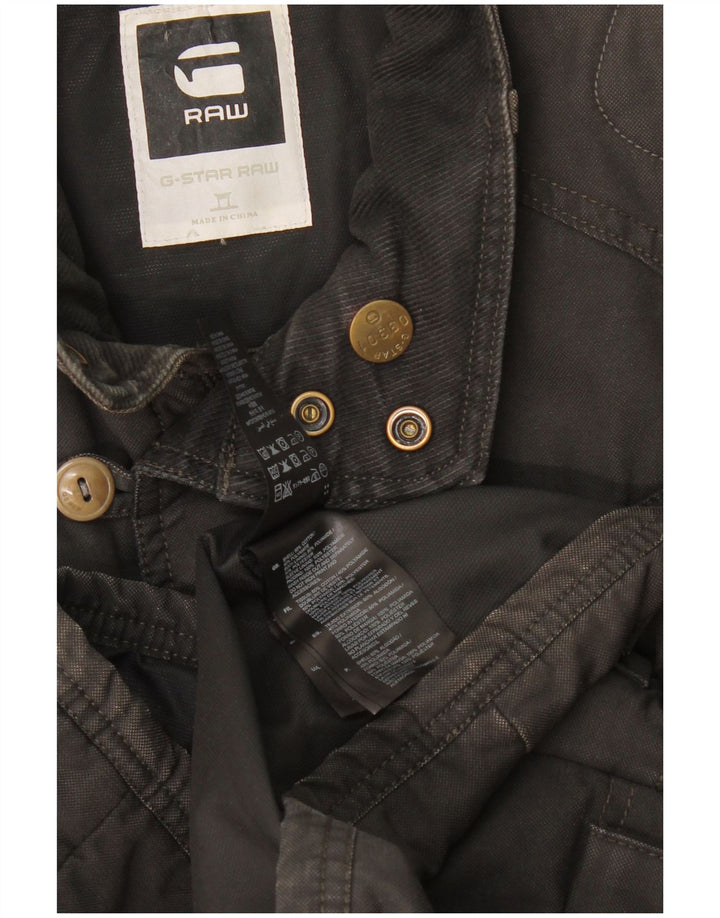 Giacca a vento da uomo G-Star UK 36 piccolo cotone grigio