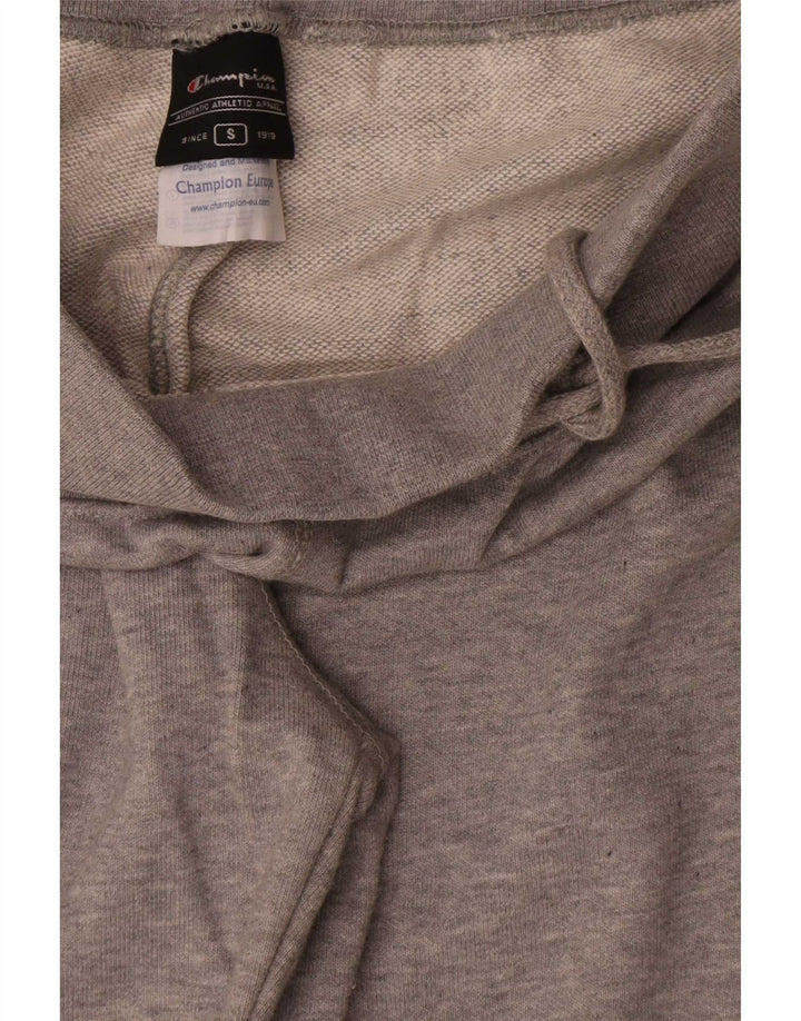 Pantaloni da tuta da donna Champion UK 10 piccoli in cotone grigio