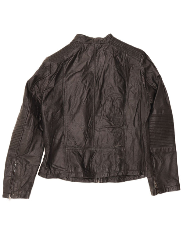 Giacca In Pelle Donna Conbipel IT 48 XL Nera