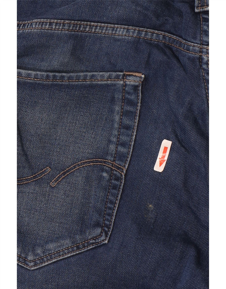 Pantaloncini di jeans da uomo Jack & Jones grandi W36 in cotone blu