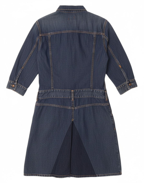 LEVI'S Abito in denim pullover con maniche a 3/4 per ragazze 11-12 anni Blu medio