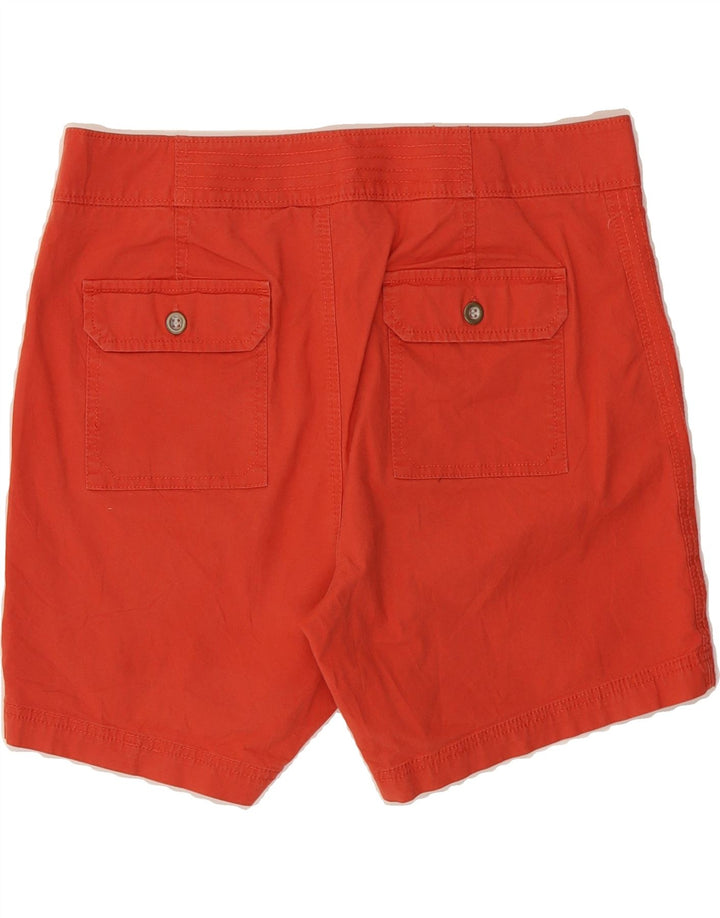 DOCKERS Womens Mid Rise Cargo Shorts US 8 Medium W32  Red Cotton Vintage Dockers and Second-Hand Dockers from Messina Hembry 