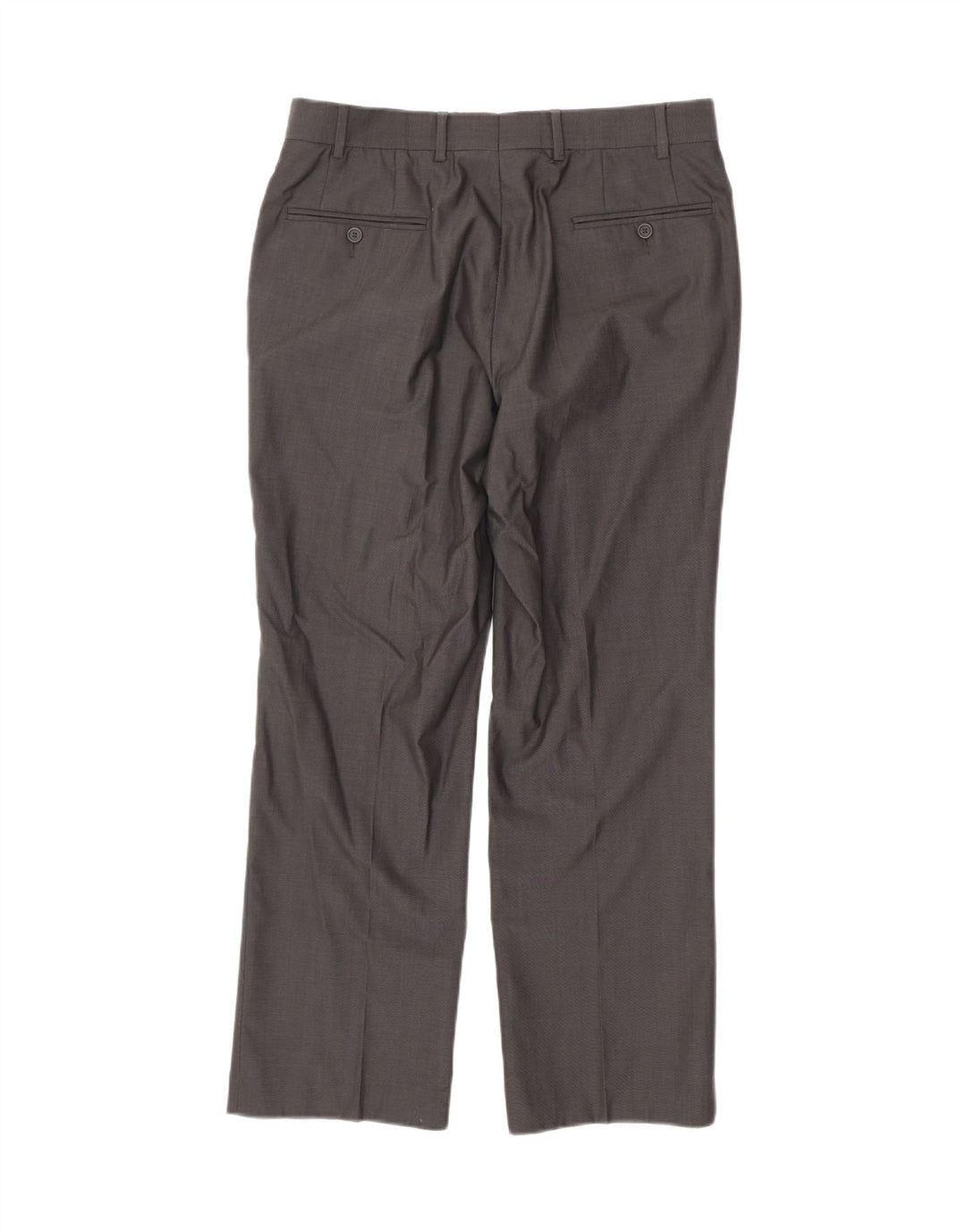 Pantaloni da abito dritti da uomo TED BAKER W34 L29 Grigi