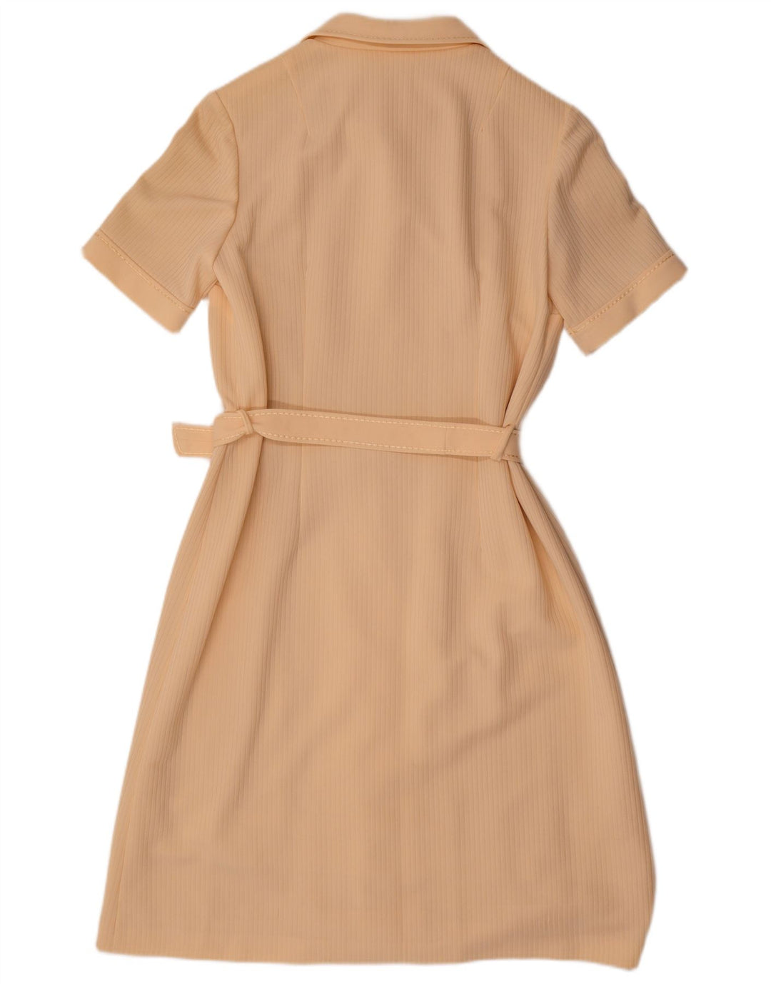 Abito polo vintage da donna UK 12 beige medio