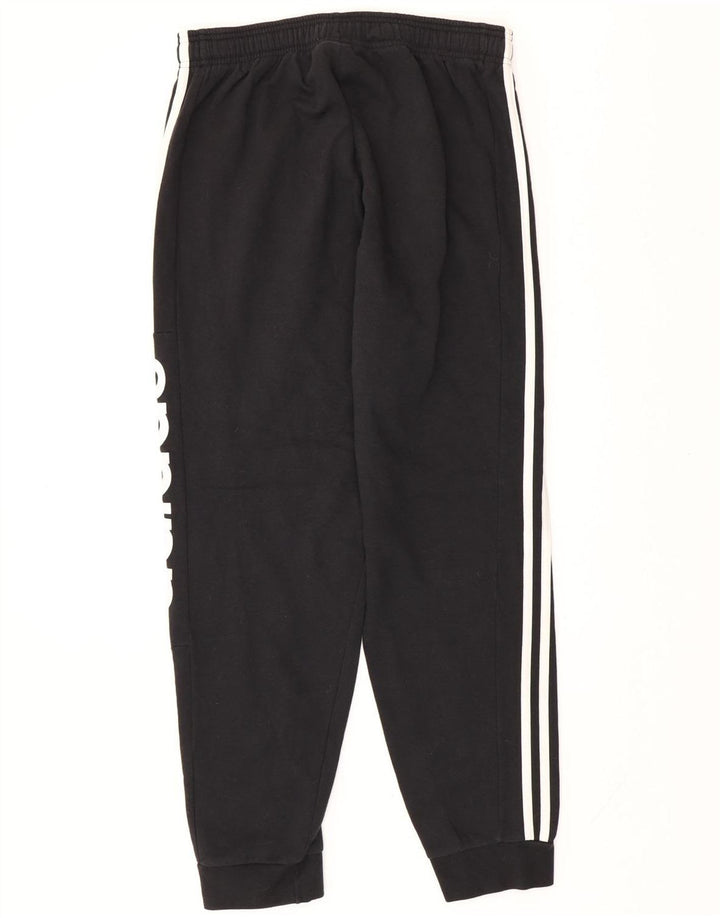 Pantaloni da tuta con grafica ADIDAS da uomo Joggers medio cotone nero
