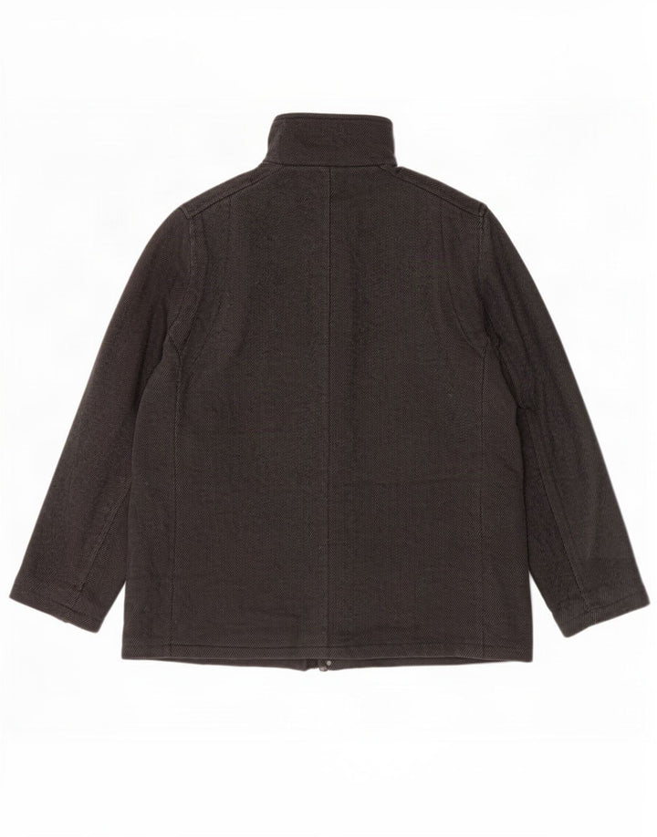 Giacca utility da uomo Calvin Klein UK 40 Large Grey Gessato Lana