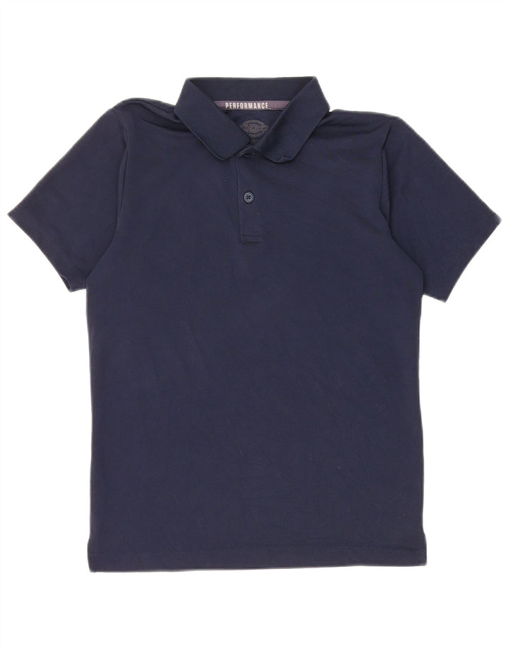 Polo Dickies da ragazzo 10-11 anni media blu navy in poliestere