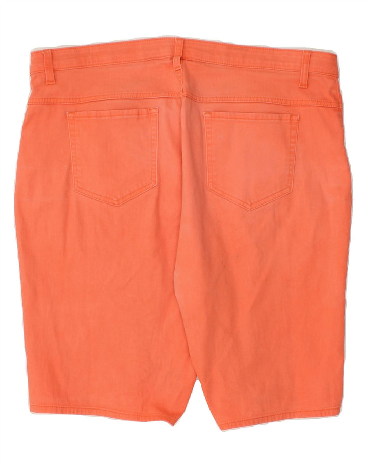 LEE Womens Casual Shorts US 18 2XL W38 Orange Cotton Vintage Lee and Second-Hand Lee from Messina Hembry 