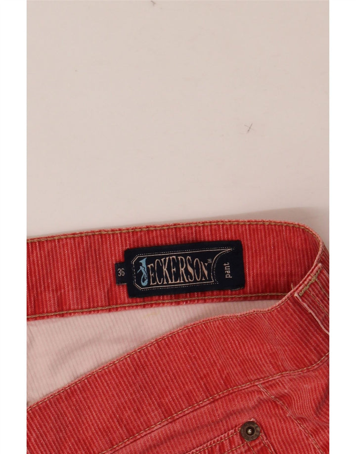 JECKERSON Pantaloni casual dritti da uomo W36 L34 Rossi