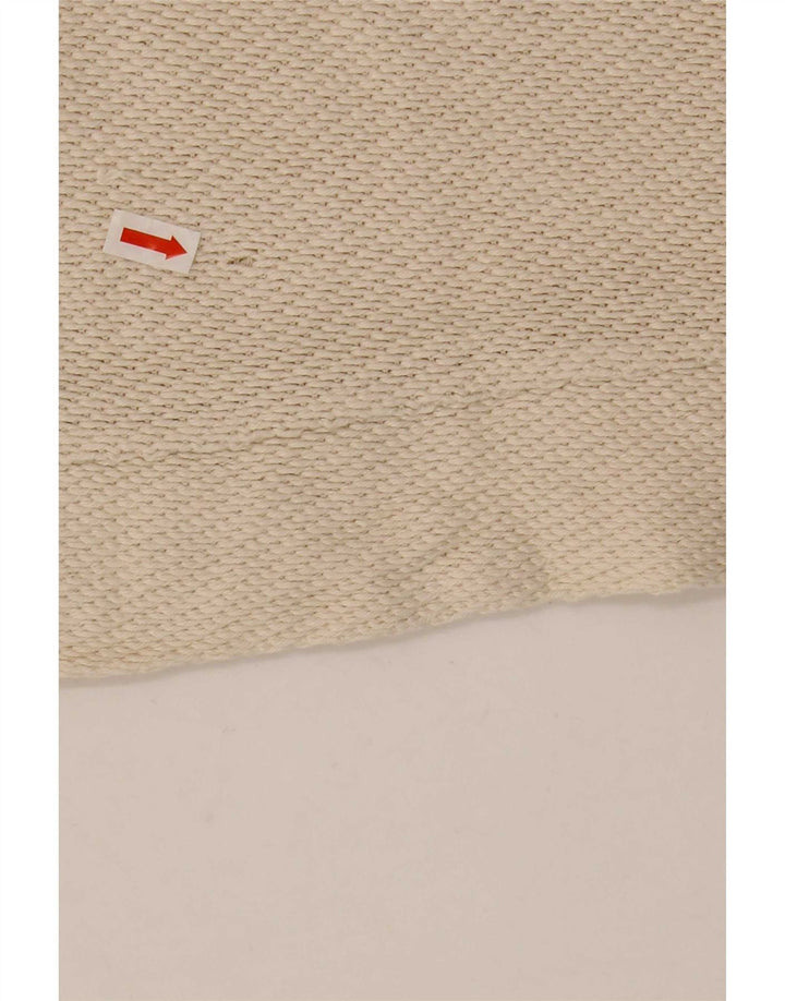 Canottiera da uomo Zara Canottiera media in cotone bianco sporco