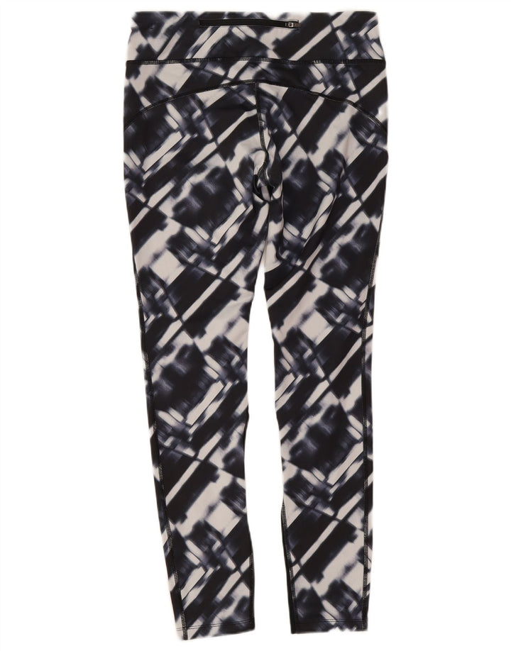 Leggings Nike Dri Fit da donna UK 12 poliestere geometrico blu navy medio