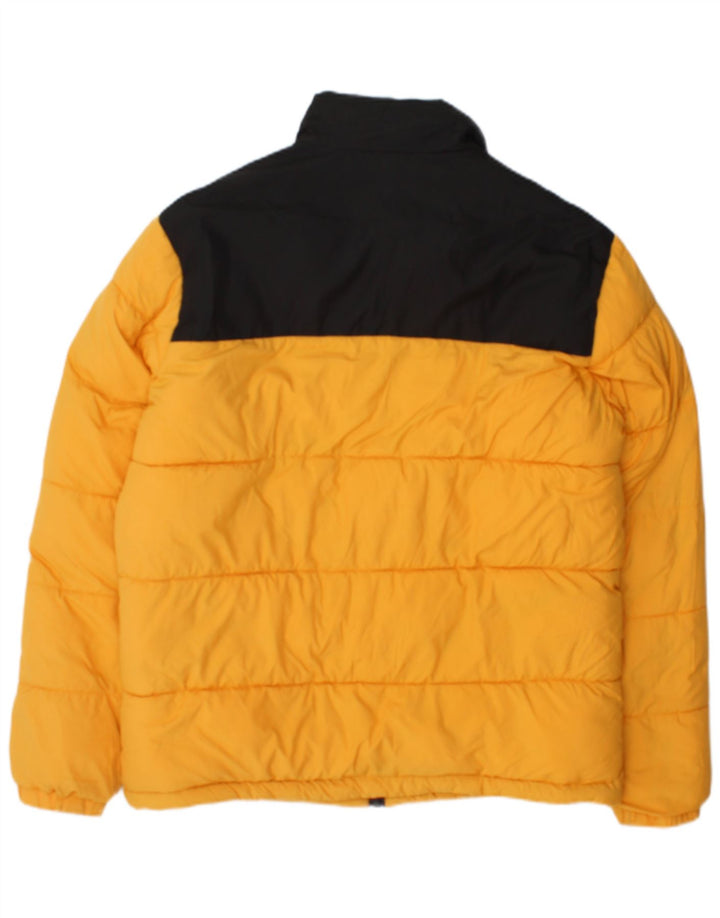 Giacca imbottita da uomo Jack & Jones UK 38 blocco colore giallo medio