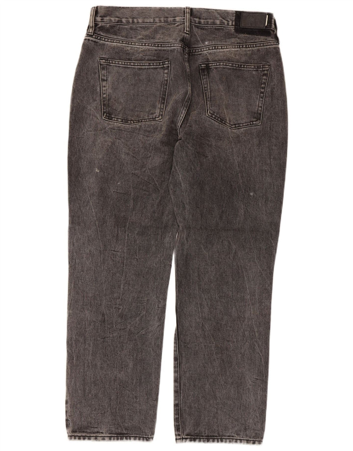 Jeans dritti da uomo Superdry W32 L28 cotone grigio
