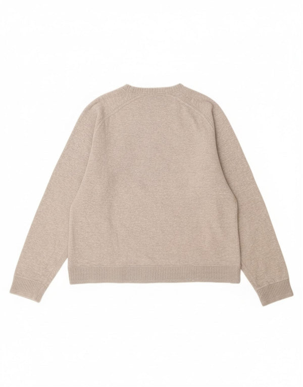 Felpa da uomo Umbro Maglione UK 35/37 Piccolo cotone grigio