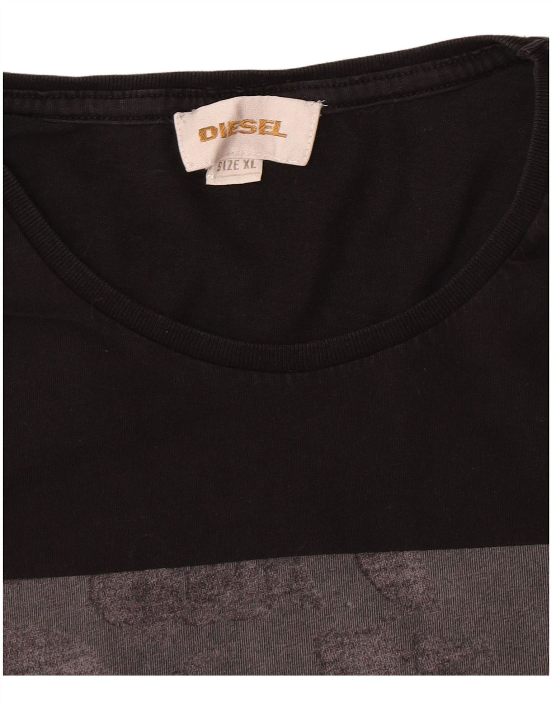 T-shirt grafica da uomo Diesel Top XL Nera
