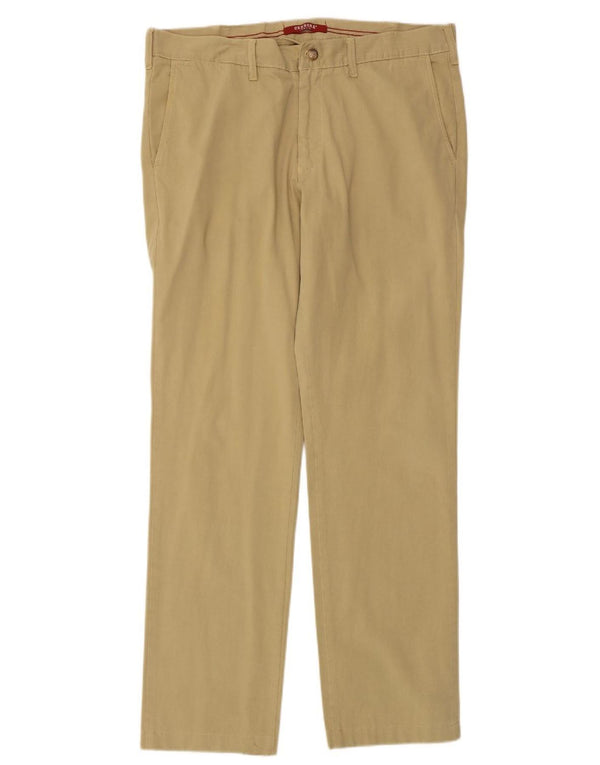 Pantaloni chino dritti da uomo Carrera W38 L32 Beige