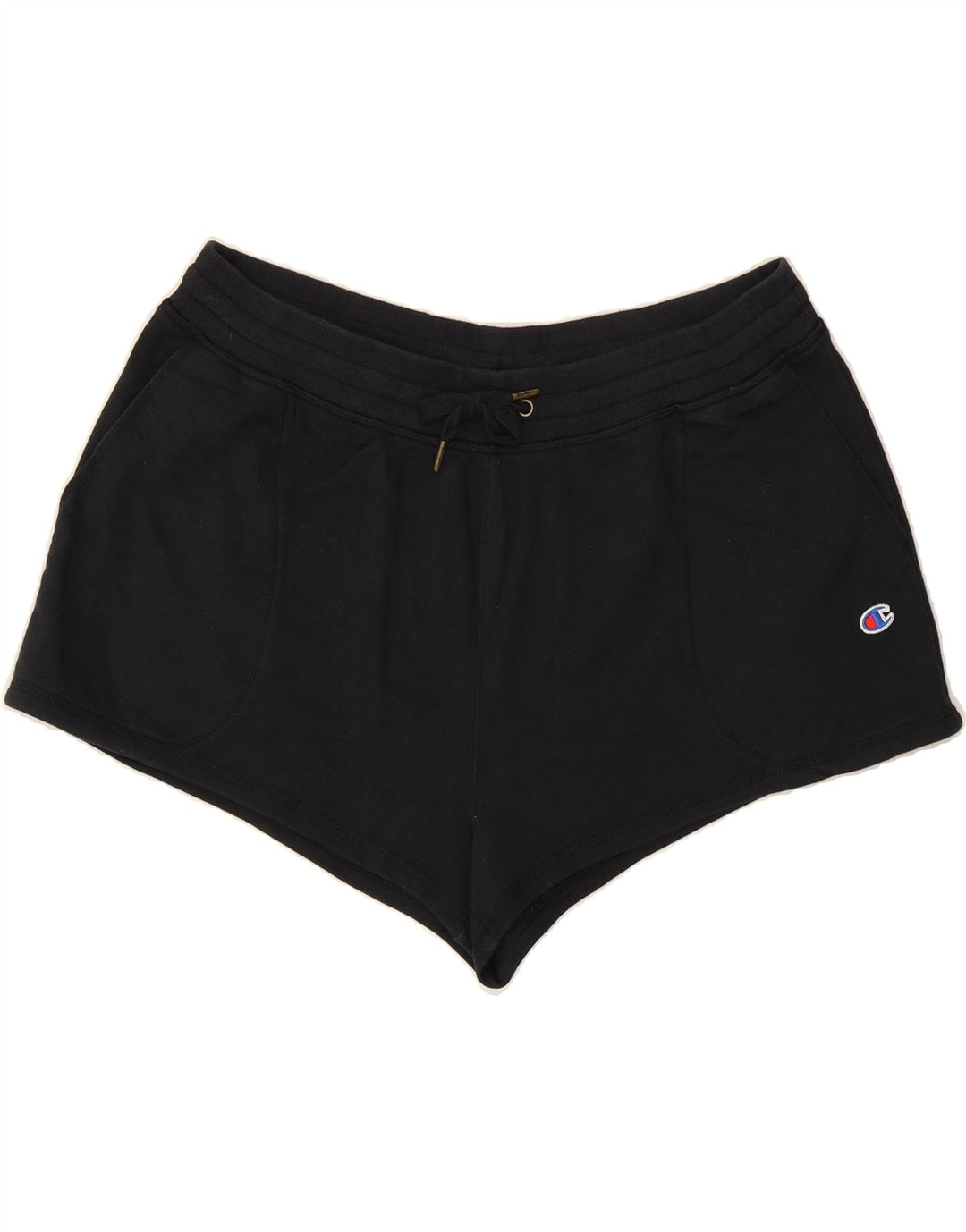CHAMPION Womens Sport Shorts UK 18 XL  Black Vintage Champion and Second-Hand Champion from Messina Hembry 