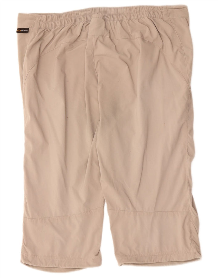 Bermuda da donna Jack Wolfskin UK 12 Medium W34 Khaki Poliammide