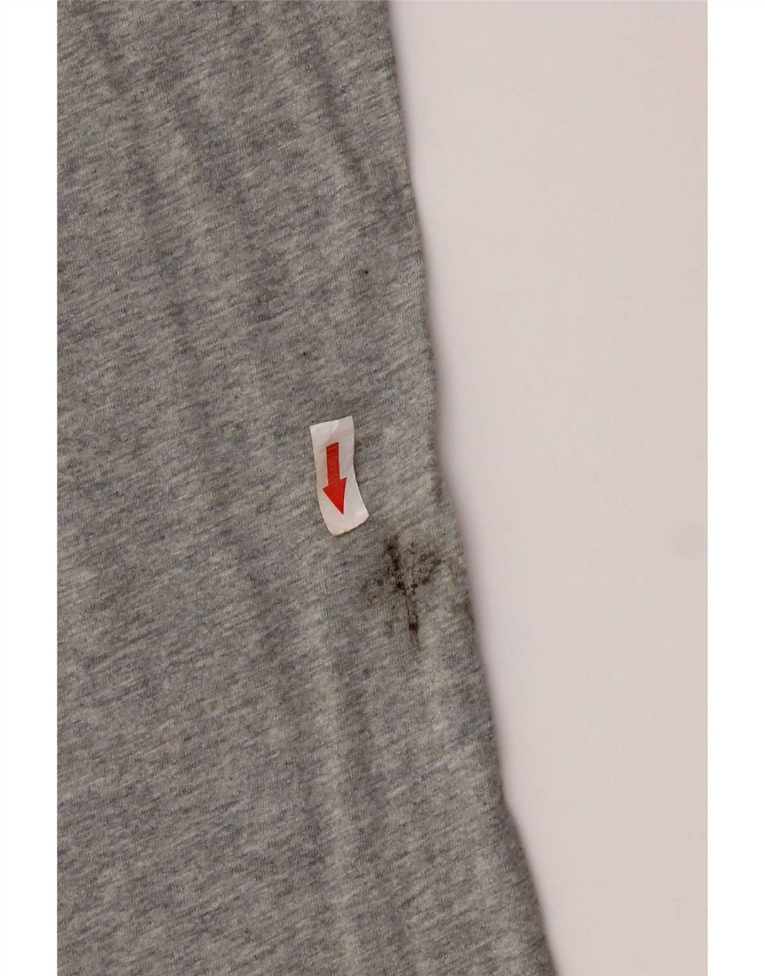 T-shirt grafica da uomo Diesel Top grande in cotone grigio