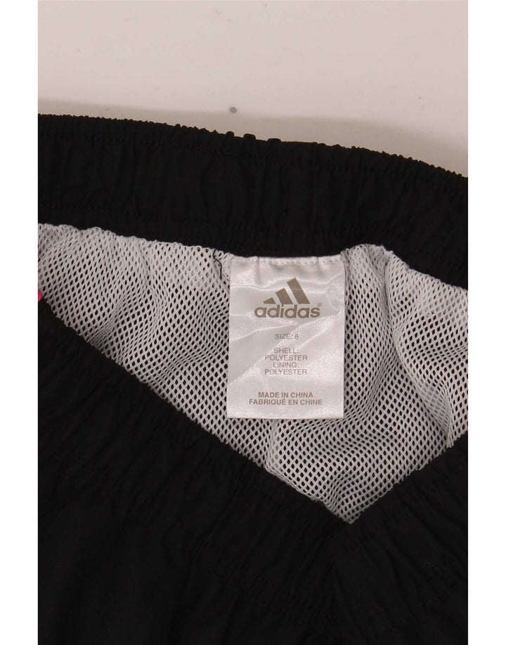 Pantaloncini sportivi Adidas da donna UK 8 Small W24 poliestere nero