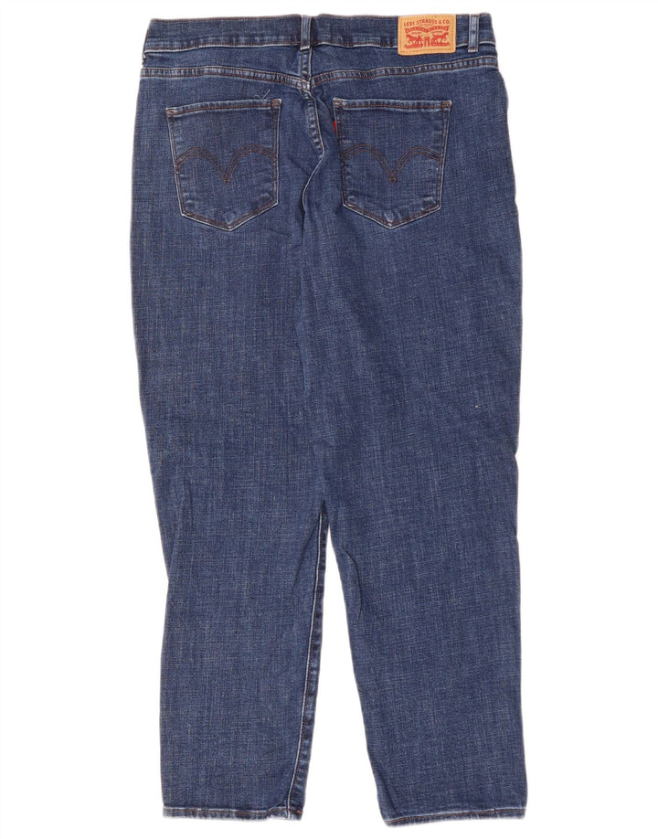 LEVI'S Jeans Capri classici da donna W29 L26 cotone blu