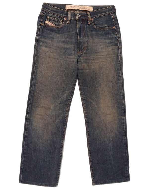 Jeans corti da uomo DIESEL W28 L25 cotone blu