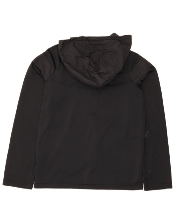 Felpa con cappuccio e zip per ragazze Nike 13-14 anni XL poliestere nero