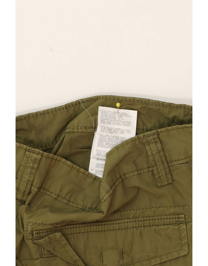 Pantaloncini cargo da uomo Napapijri W34 grandi in cotone verde