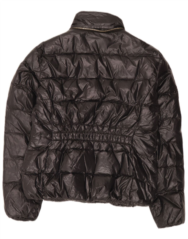 Giacca imbottita da donna Zara UK 14 grande nera