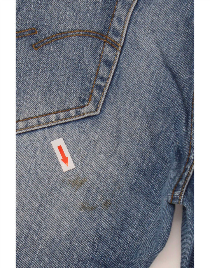 Pantaloncini di jeans da uomo Jack & Jones piccoli W30 cotone blu