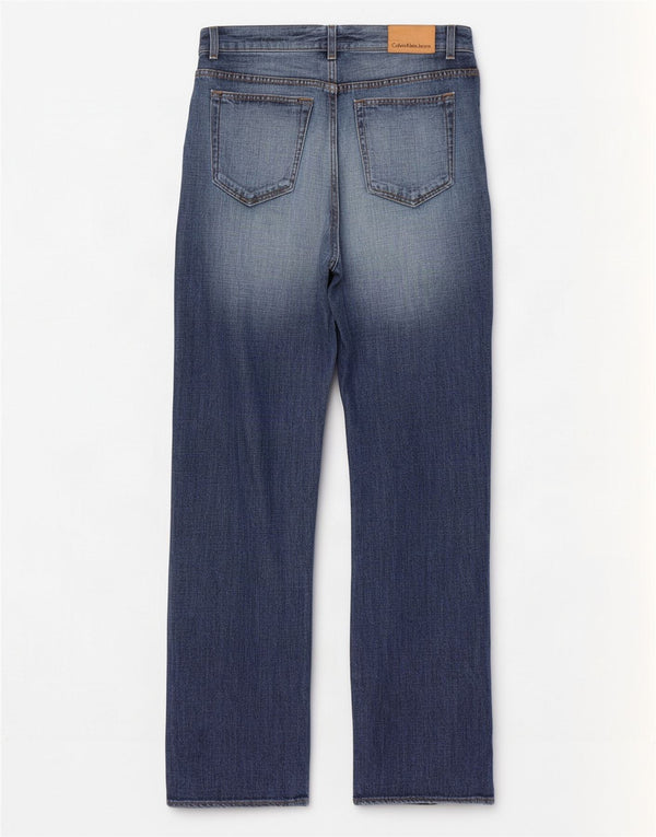 Jeans dritti da uomo Calvin Klein W33 L34 cotone blu
