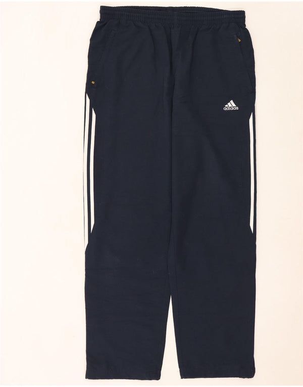 Tuta intera da uomo Adidas UK 40/42 Medium Blu Navy Colourblock Poliestere