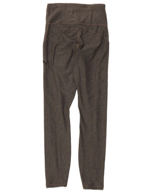 Leggings Puma da donna UK 4 XS grigio chiazzato
